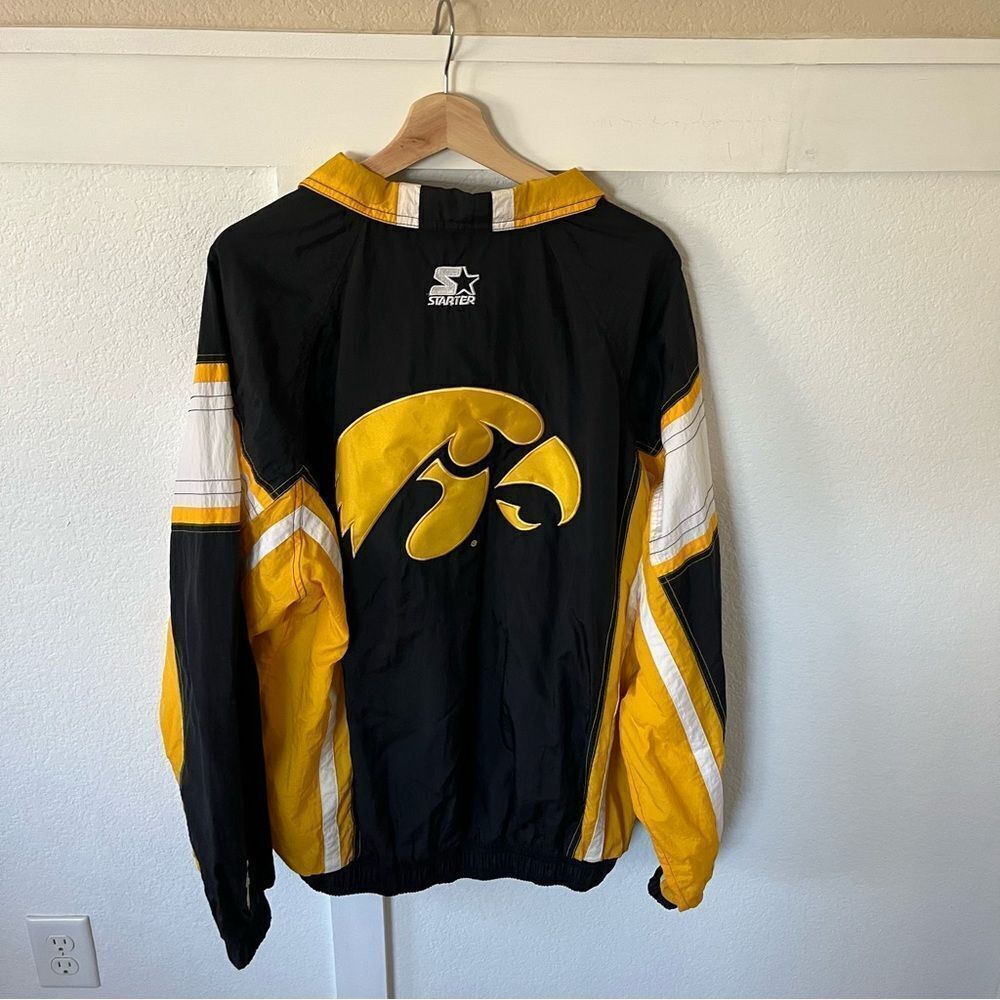 Vintage Starter Iowa Men’s XL Full-zip Windbreaker Jacket